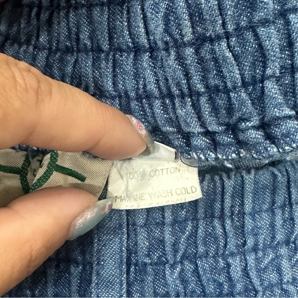 J. Jill Denim Maxi A-Line Skirt - Picture 6 of 7